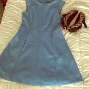 Powder Blue Vince Camuto Work Dress